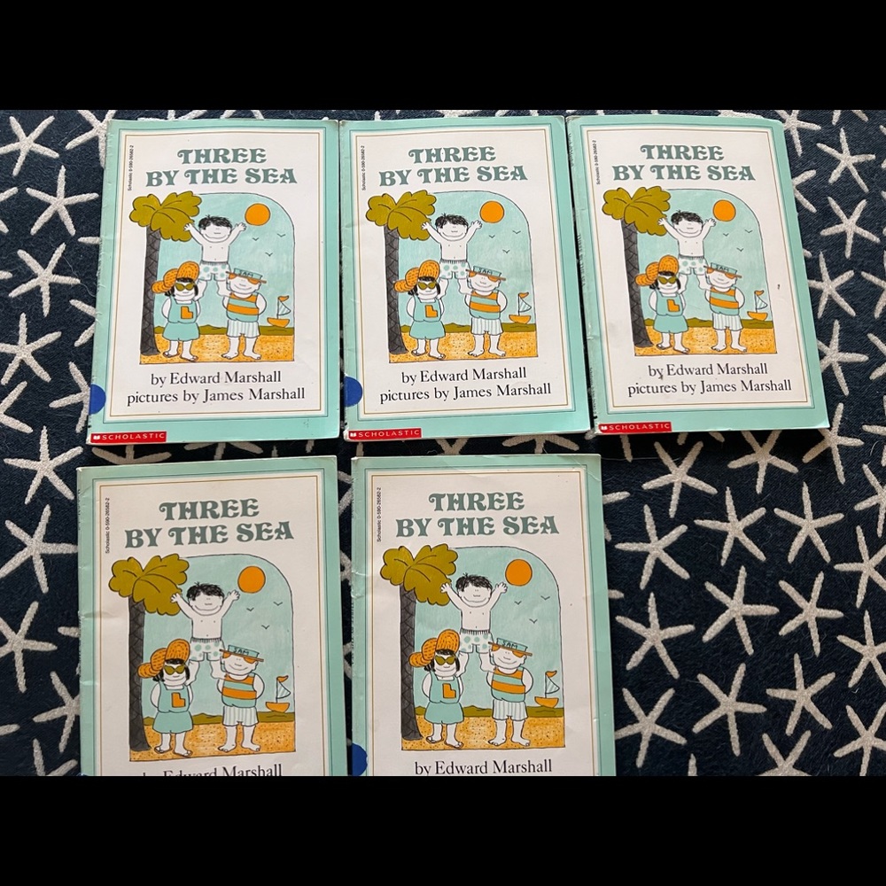 Three by the Sea by Edward Marshall (set of 5)